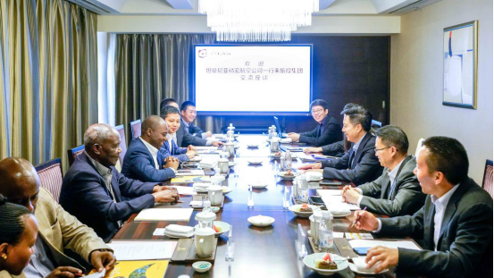 201910301442146736 坦桑尼亚驻华参赞一行到bifa必发集团集团互换座谈
