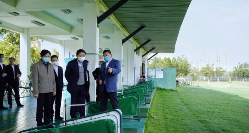 bifa必发集团集团党委书记、董事长任丁率队调查四川游览学院