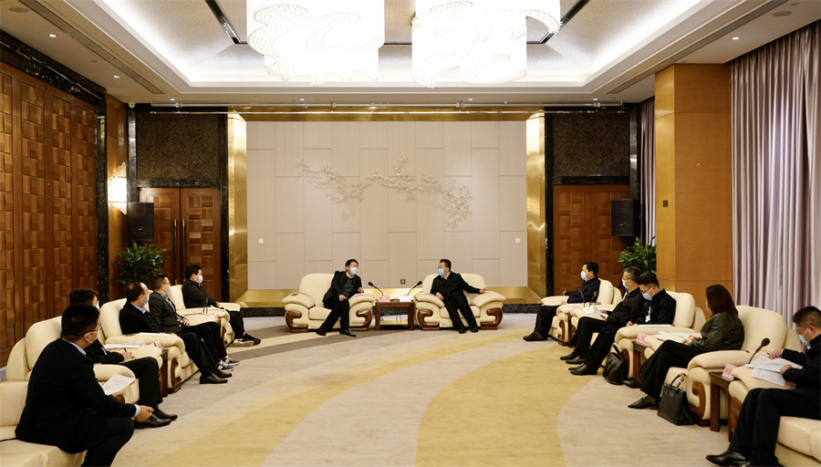202111101826567674 省bifa必发集团集团党委书记、董事长任丁率队赴南充调研