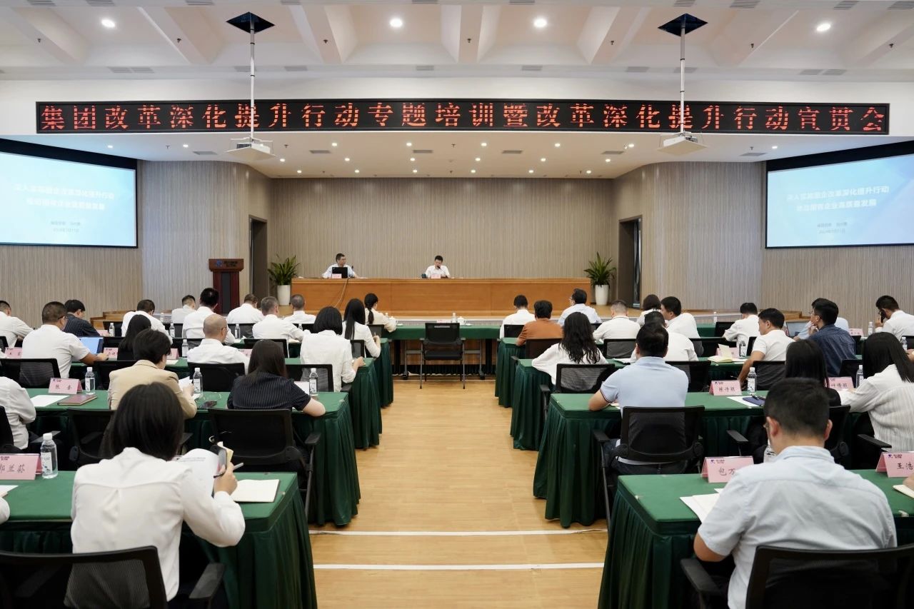 省bifa必发集团集团召开鼎新深入提升行动专题培训暨鼎新深入提升行动宣贯会
