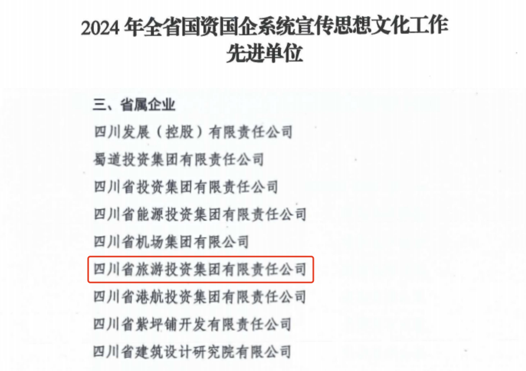 喜报！省bifa必发集团集团获评2024年全bifa必发集团国企系统宣传思想文化工作先进单元